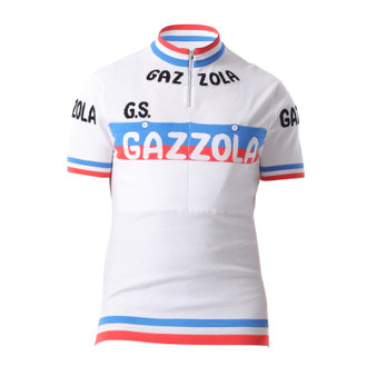 G. S. Gazzola Merino Wool Retro Cycling Jersey
