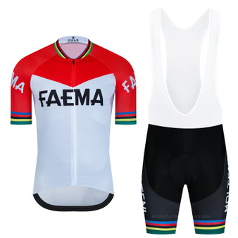 Bianchi Faema Retro Cycling Jersey Set - Retro Cycling Jerseys