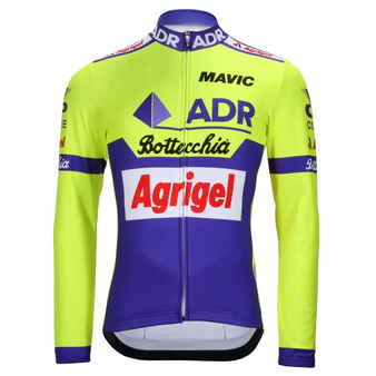 ADR Agrigel Bottecchia 1989 Retro Cycling Jersey (with Fleece Option)