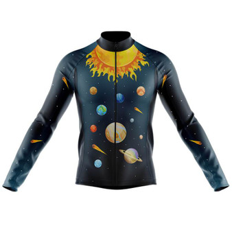 Solar System Planets Cycling Jerseys (with Fleece Option)