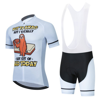 Got out of Bed Sloth Cycling Team Set