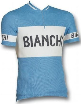 SALE-Bianchi Retro Cycling Jersey