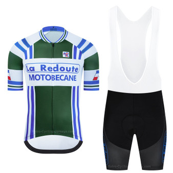 La Redoute Motobecane Retro Cycling Jersey Set