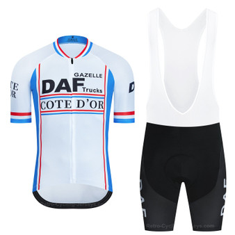 DAF Trucks Cote d'Or Retro Cycling Jersey Set