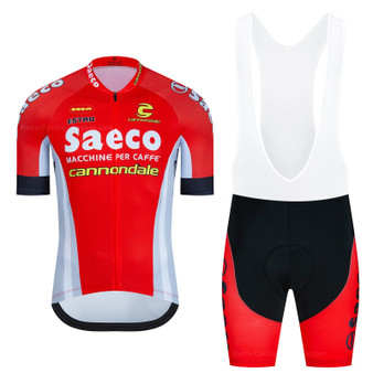 Saeco Cannondale Retro Cycling Jersey Set