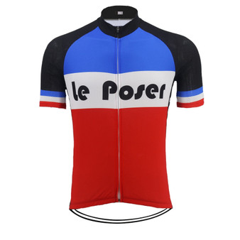 Le Poser Retro Cycling Jersey