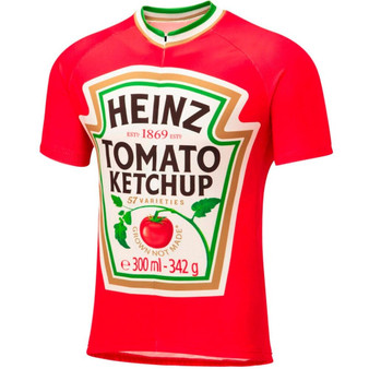 Heinz Tomato Ketchup Retro Cycling Jersey