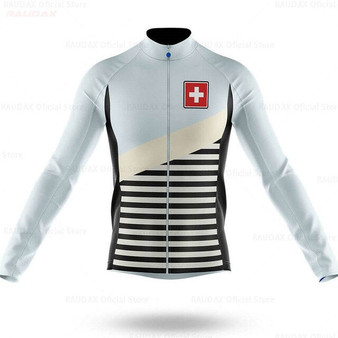 Switzerland Long Sleeve Cycling Jersey