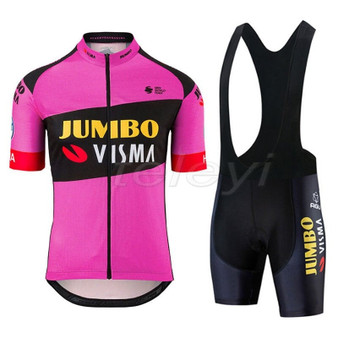 Jumbo Visma Pro Team Long Set (with Fleece Option) - Retro Cycling