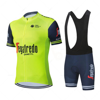 Segafredo Zanetti Cycling Team Bright-Green Jersey Set