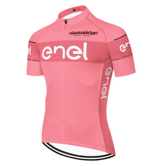 Enel Giro d'Italia 2024 Pink Retro Cycling Jersey