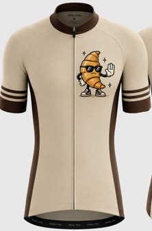 Don't Touch My Croissant Retro Cycling Jersey