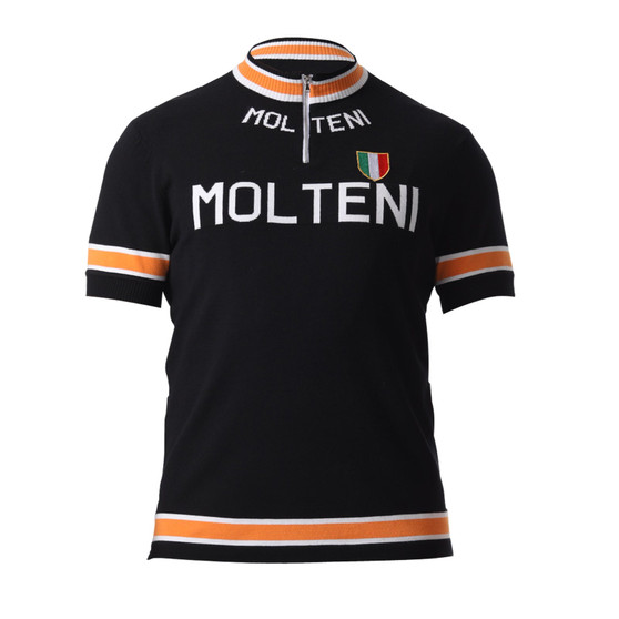 Molteni Merino Wool Retro Cycling Jersey