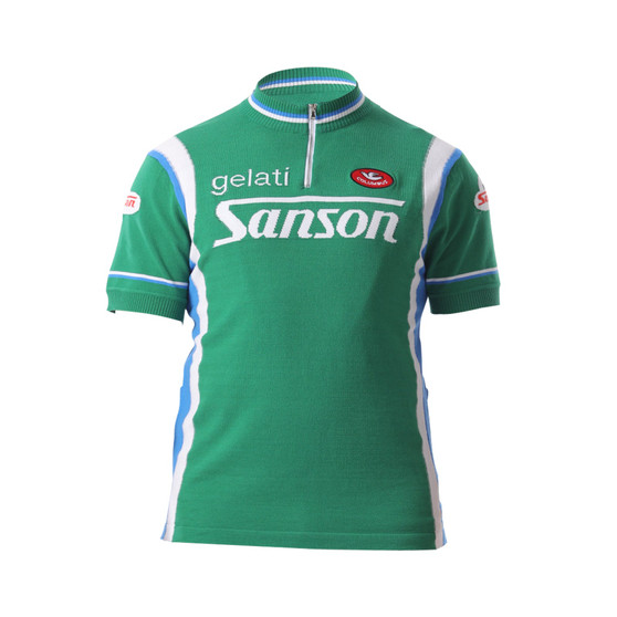 Gelati Sanson Merino Wool Retro Cycling Jersey