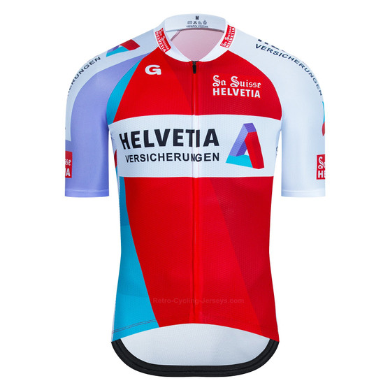 Helvetia La Suisse Retro Cycling Jersey