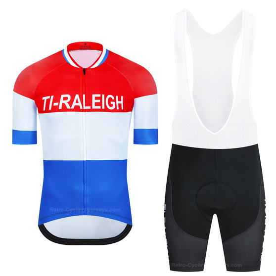TI Raleigh France Retro Cycling Jersey Set