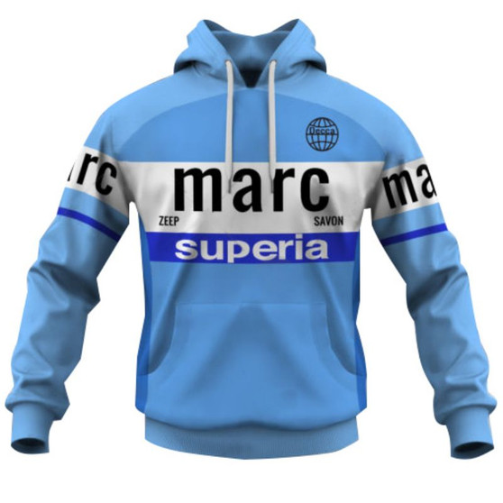 Marc Superia Retro Cycling Hoodie
