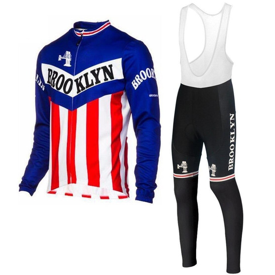 Brooklyn Chewing Gum Retro Cycling Jersey Long Set (with Fleece Option)