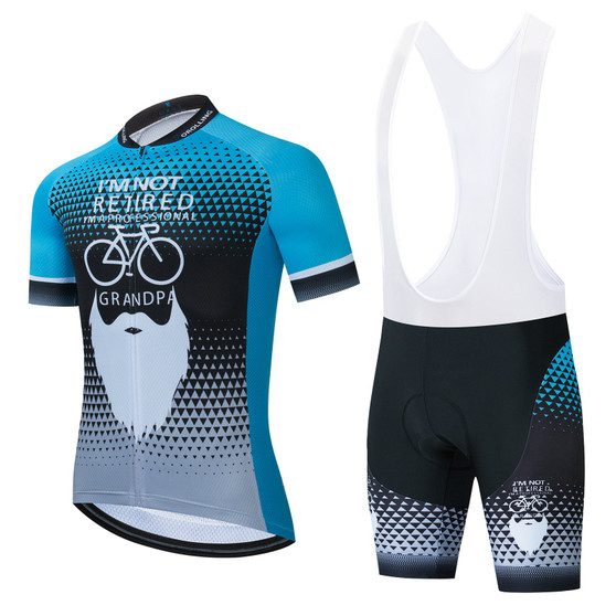 Professional Grandpa Retro Cycling Jersey Set