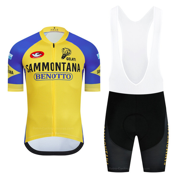 Gelati Sammontana Benotto Retro Cycling Jersey Set