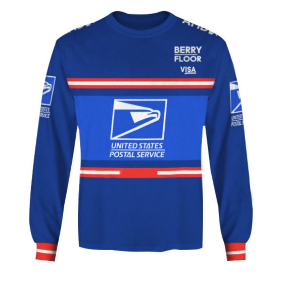 US Postal Service Retro Cycling Jumper