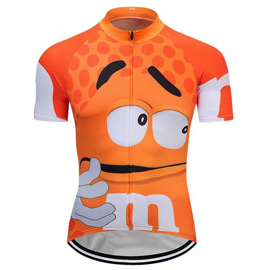 M&Ms Orange Cycling Jersey