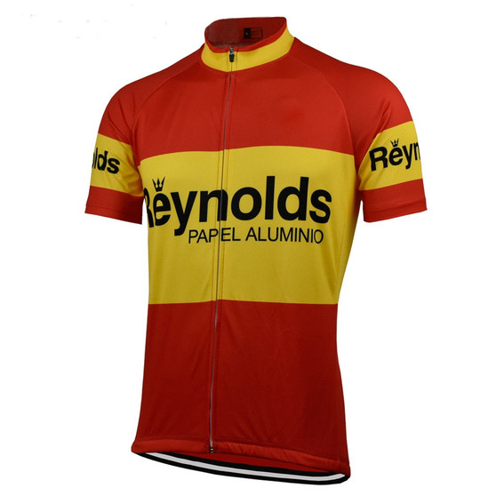 Reynolds-Papel Alumino Retro Cycling Jersey