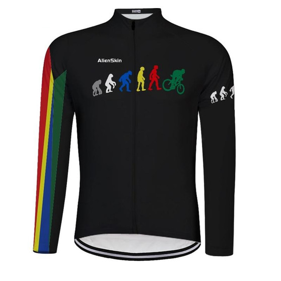 The Evolution of Man Retro Cycling Jersey