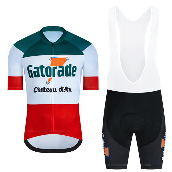 Gatorade Chateau D'Ax Retro Cycling Jersey Set