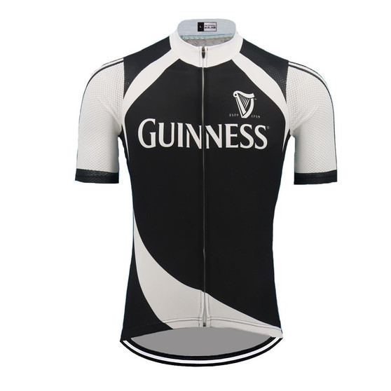 SALE-Guinness Retro Cycling Jersey Black