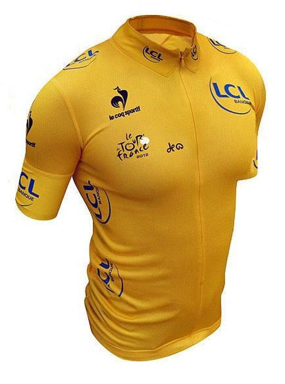 SALE-LCL Tour de France 2012 Replica Cycling Jersey