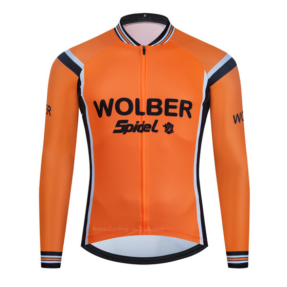 Wolber Spidel Retro Cycling Jersey (with Fleece Option)