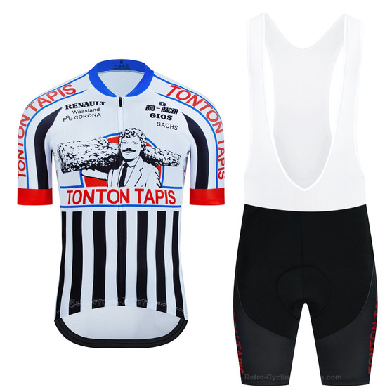 Tonton Tapis GB Retro Cycling Jersey Set