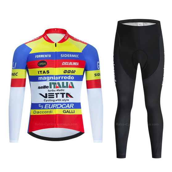 Magniarredo Sidermec Formento Retro Cycling Jersey Long Set (with Fleece Option)