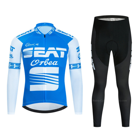 SEAT Orbea Retro Cycling Jersey Long Set (with Fleece Option)