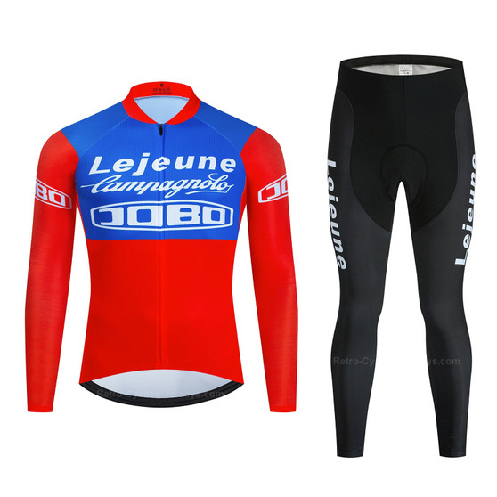 JOBO Lejeune Retro Cycling Jersey Long Set (with Fleece Option)
