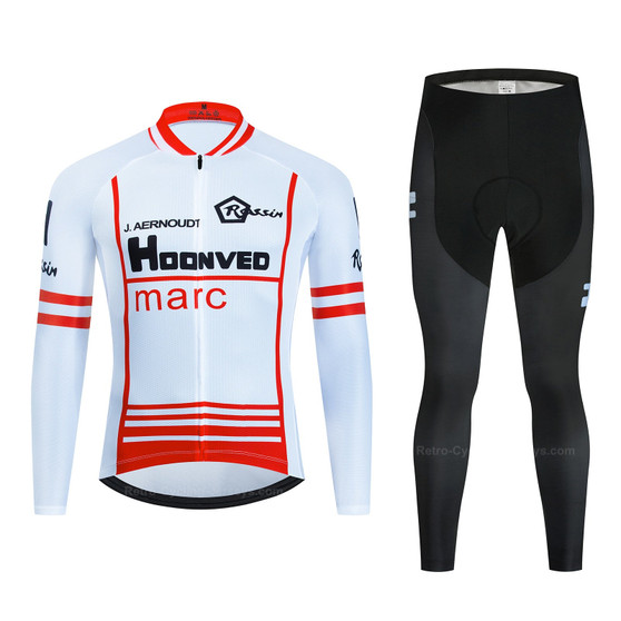 Hoonved Marc Retro Cycling Jersey Long Set (with Fleece Option)