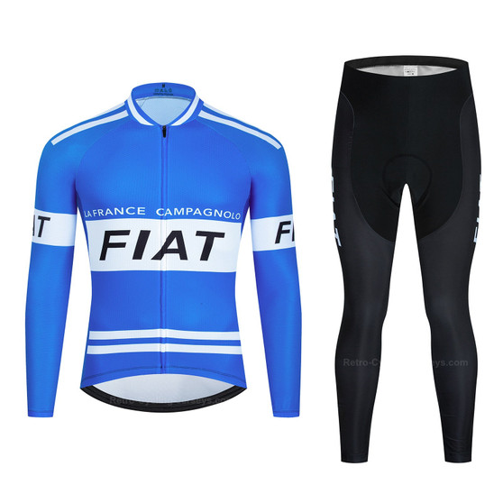 FIAT Retro Cycling Jersey Long Set (with Fleece Option)