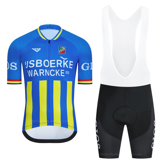 IJsboerke-Warncke Retro Cycling Jersey Set