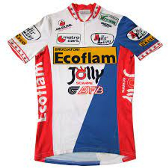 Ecoflam-Jolly-Alfa Lum Retro Cycling Jersey