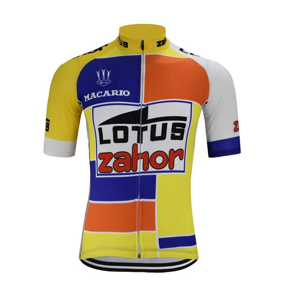 Lotus Zahor 1989 Retro Cycling Jersey