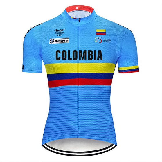 Colombia Team Retro Cycling Jersey