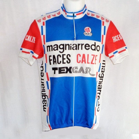 Magniarredo-Faces-Calze-Texcar Retro Cycling Jersey