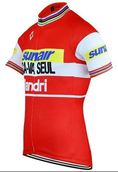 Flandria Sunair Ca-Va Retro Cycling Jersey