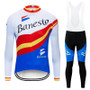 Banesto Retro Cycling Jersey Long Set (With Fleece Option)-2
