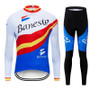 Banesto Retro Cycling Jersey Long Set (With Fleece Option)-2