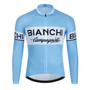 Bianchi Campagnolo Retro Cycling Jersey (with Fleece Option)