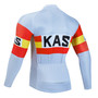KAS Grey Retro Cycling Jersey (with Fleece Option)