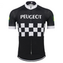 Peugeot BP Black Retro Cycling Jersey