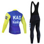 KAS Kaskol Retro Cycling Jersey Long Set (with Fleece Option)